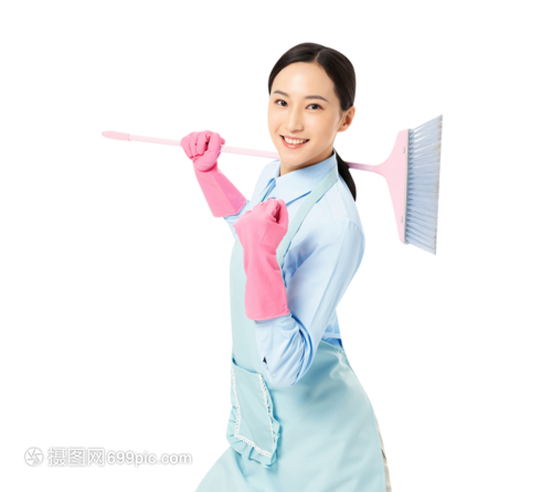 家政服務(wù)女性掃地